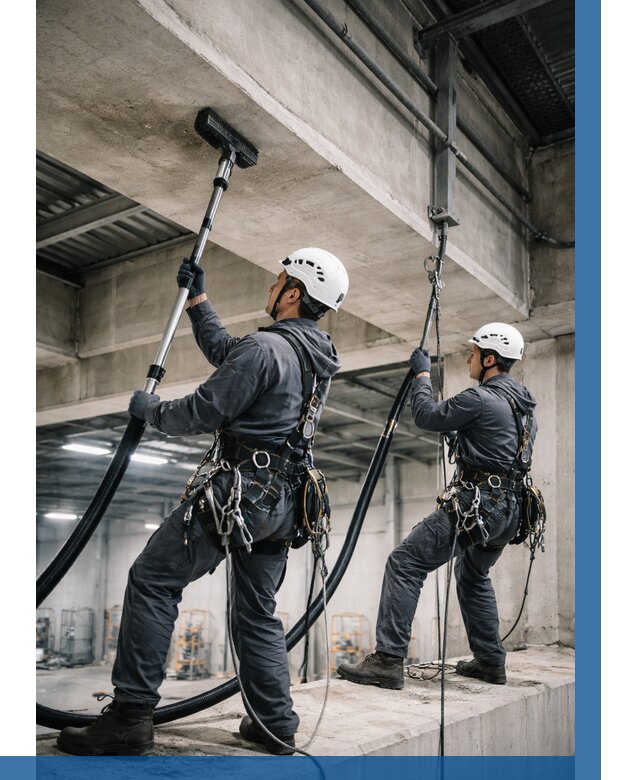 Обеспыливание потолочных конструкций в Гукове от 257 р. |ВЫСОТНИК-Гкв