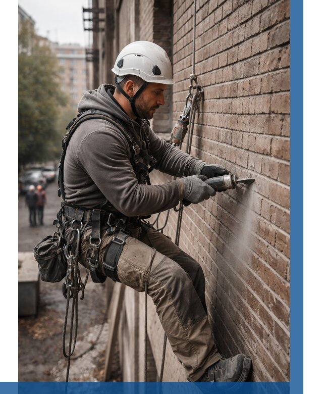 Расшивка кирпичных швов в Гукове от 616 р. | ВЫСОТНИК-Гкв