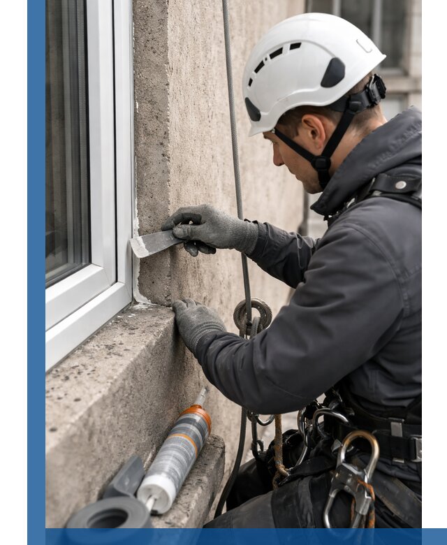 Герметизация монтажных швов окон в Гукове с гарантией качества