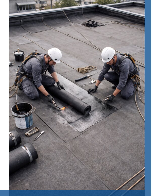 Ремонт мягкой кровли под ключ в Гукове от 719 р. | ВЫСОТНИК-Гкв