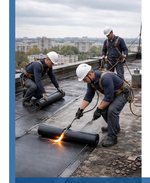 Ремонт наплавляемой кровли в Гукове качественно и надежно