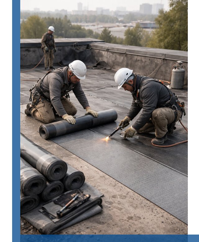 Монтаж мягкой кровли в Гукове профессионально и надежно