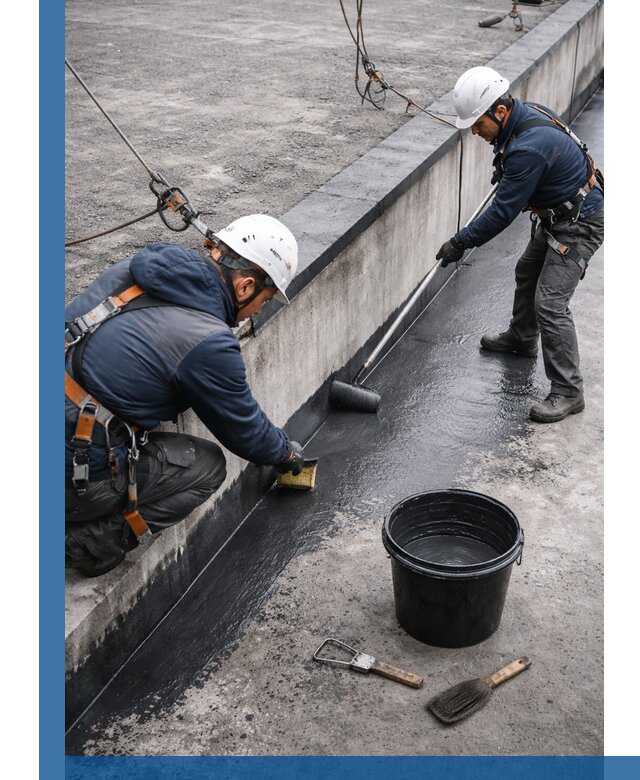 Гидроизоляция кровли жидкой резиной профессионально в Гукове