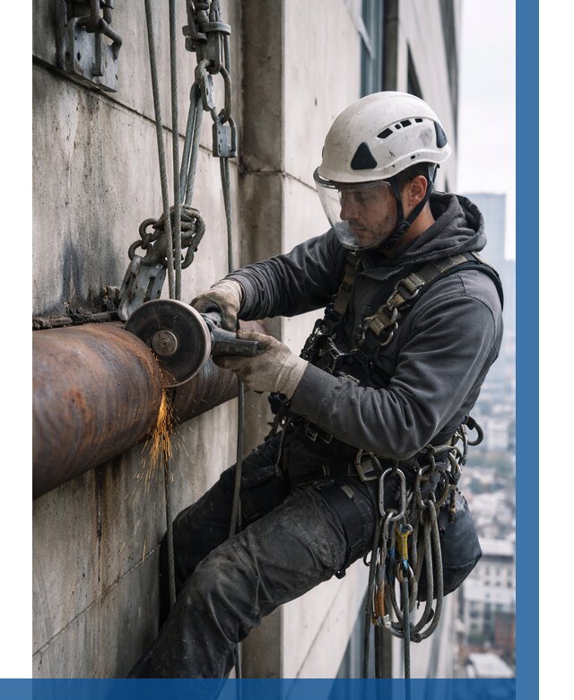 Резка металла на высоте в Гукове по цене от 4620 р. | ВЫСОТНИК-Гкв