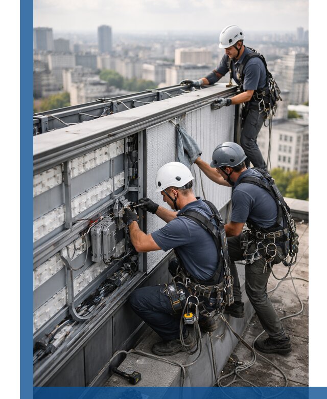 Профессиональное обслуживание крышной рекламы в Гукове под ключ