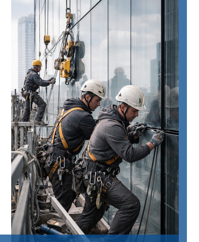 Структурное остекление фасадов в Гукове от 9753 р. | ВЫСОТНИК-Гкв