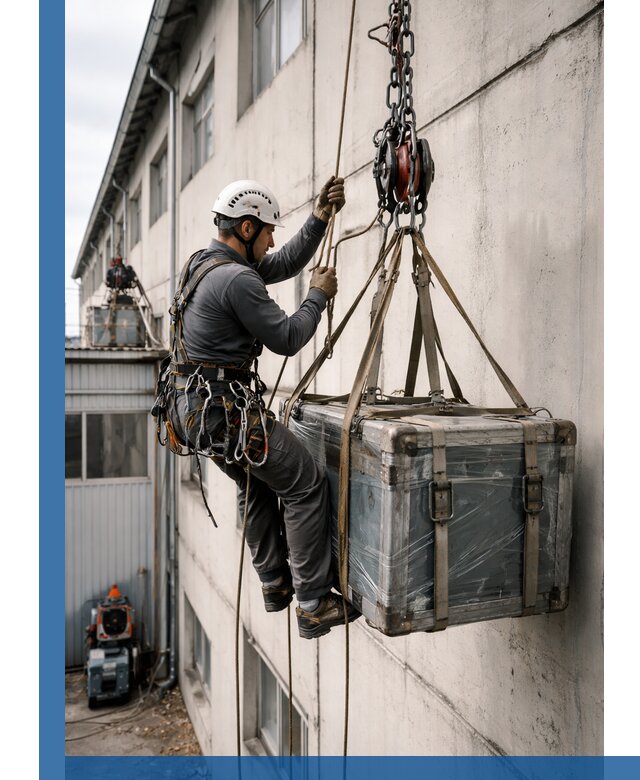 Подъем грузов на высоту в Гукове для промышленных объектов