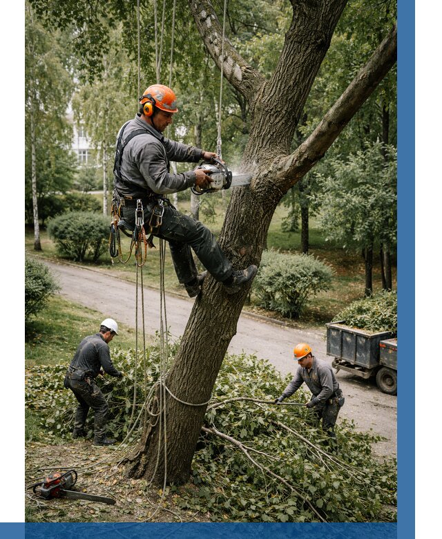 Кронирование деревьев в Гукове от 6673 р. | ВЫСОТНИК-Гкв