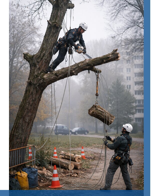 Удаление аварийных деревьев в Гукове от 15399 р. | ВЫСОТНИК-Гкв