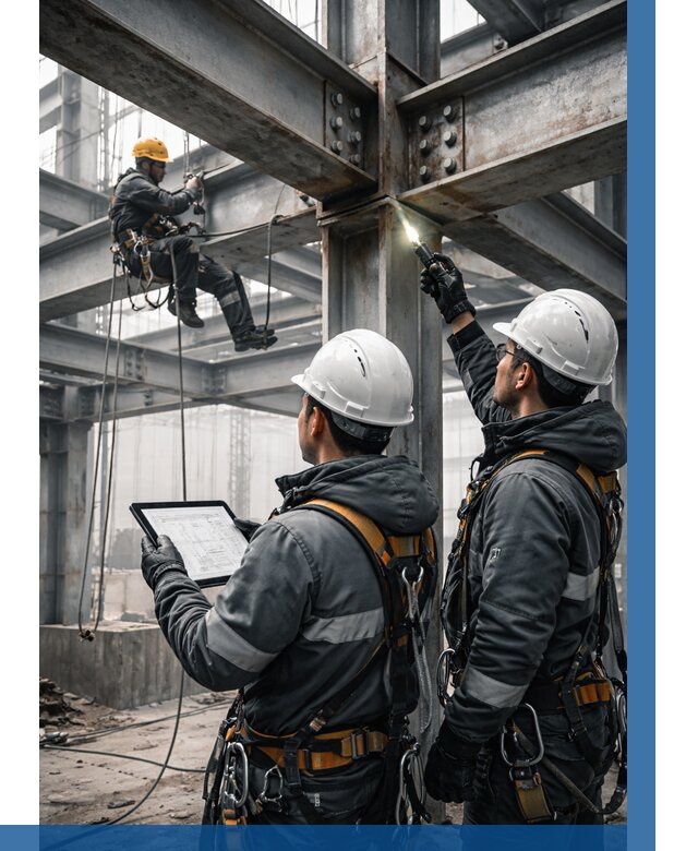 Обследование металлоконструкций в Гукове от 5646 р. | ВЫСОТНИК-Гкв