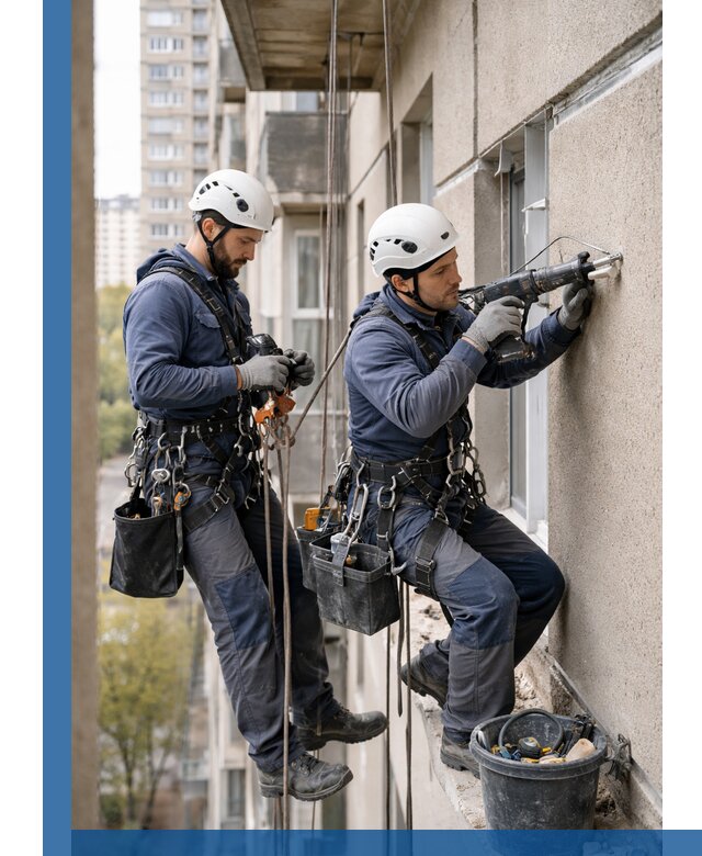 Промышленные альпинисты высотные работы и монтаж в Гукове